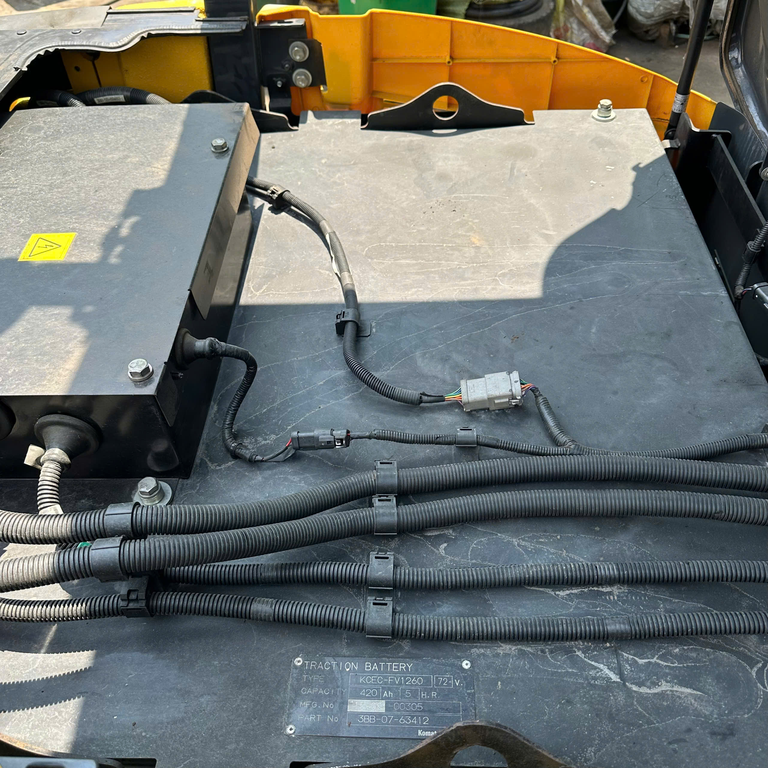 Xe nâng điện Komatsu 3 tấn FE30-1 (307033) sản xuất năm 2019