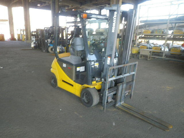 Xe nâng điện KOMATSU 2.0 tấn FB20A-12 Seri 848944, Sản Xuất Năm 2015