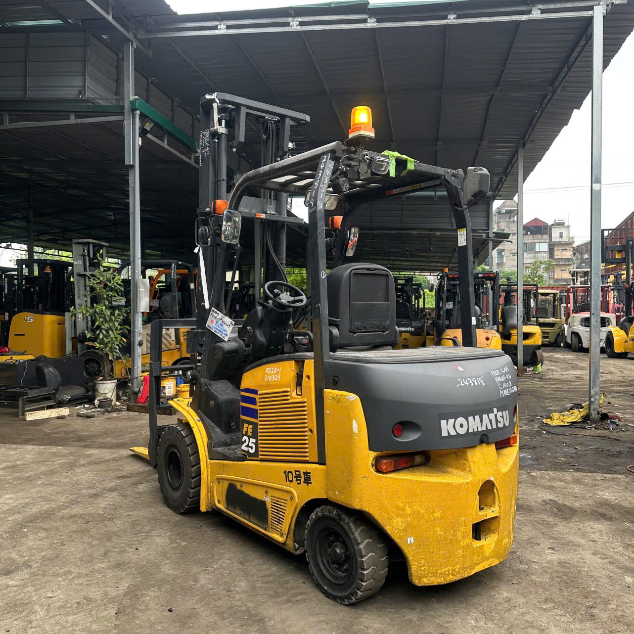 Xe nâng điện Komatsu 2.5 tấn FE25-1#310329, năm 2021
