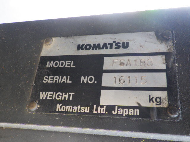 Xe nâng điện Komatsu 1.5 tấn FB15-12 (857067), sản xuất năm 2021