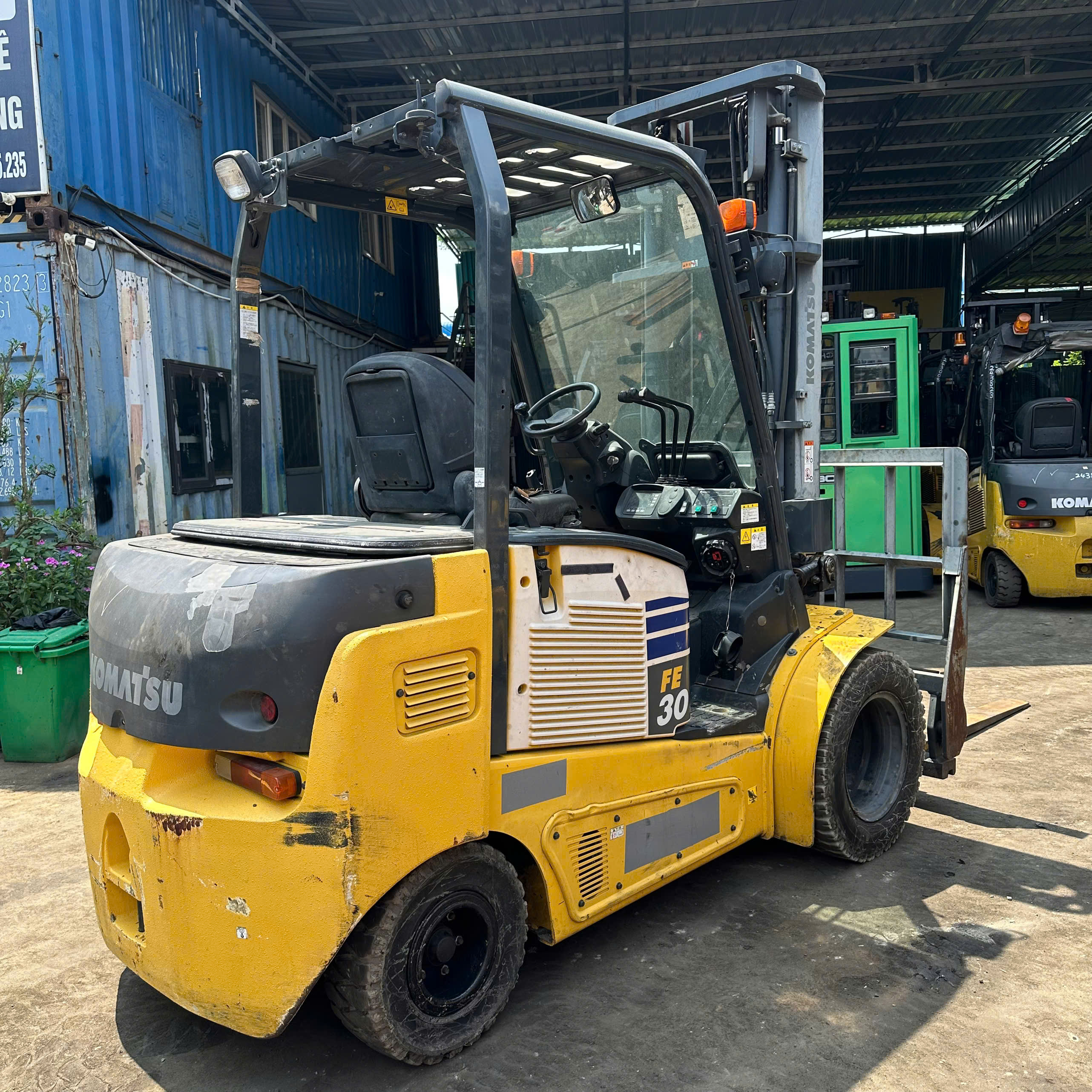 Xe nâng điện Komatsu 3 tấn FE30-1 (307033) sản xuất năm 2019