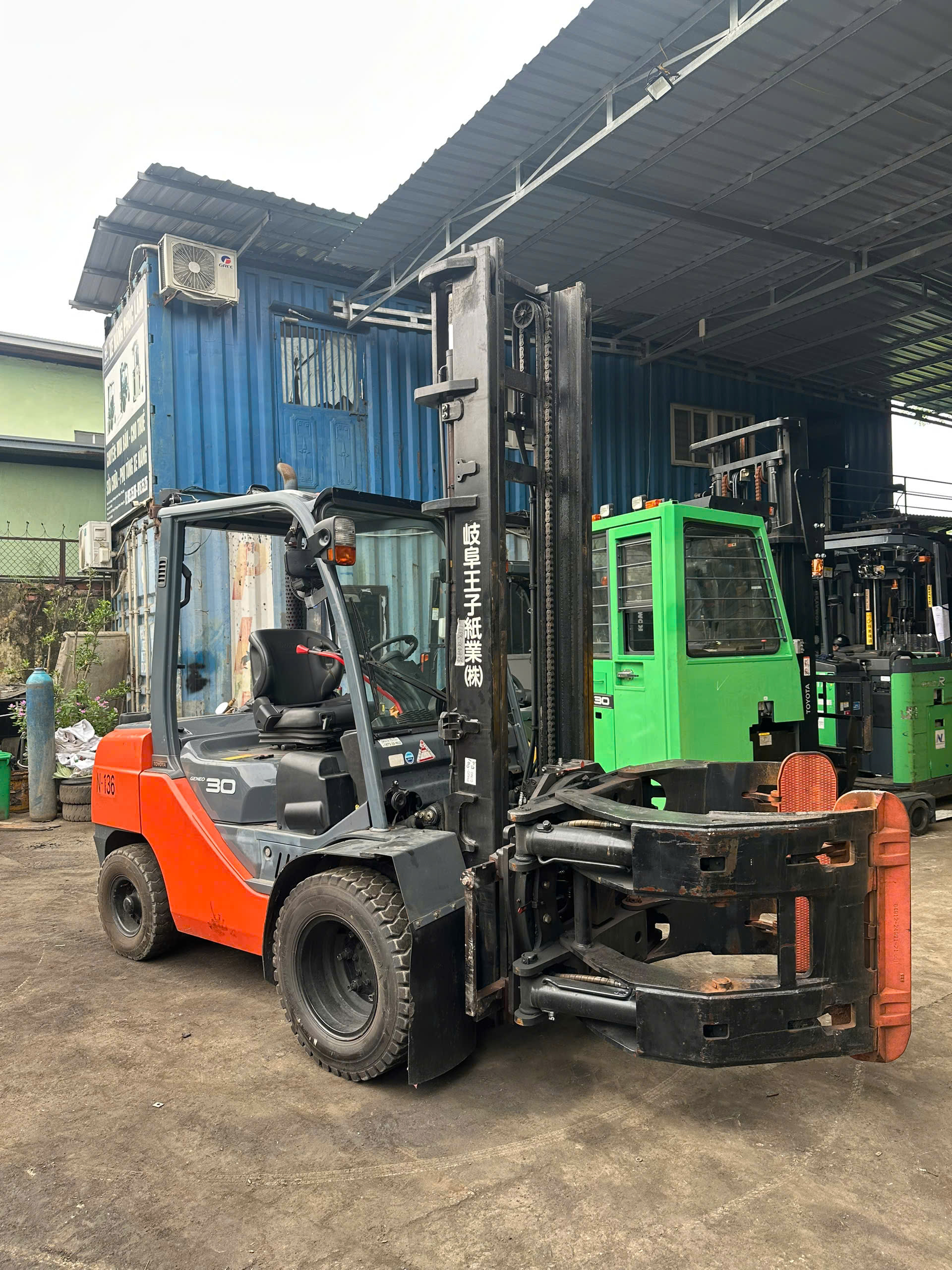 Xe nâng dầu Toyota 3 tấn 8FD30 (36377)