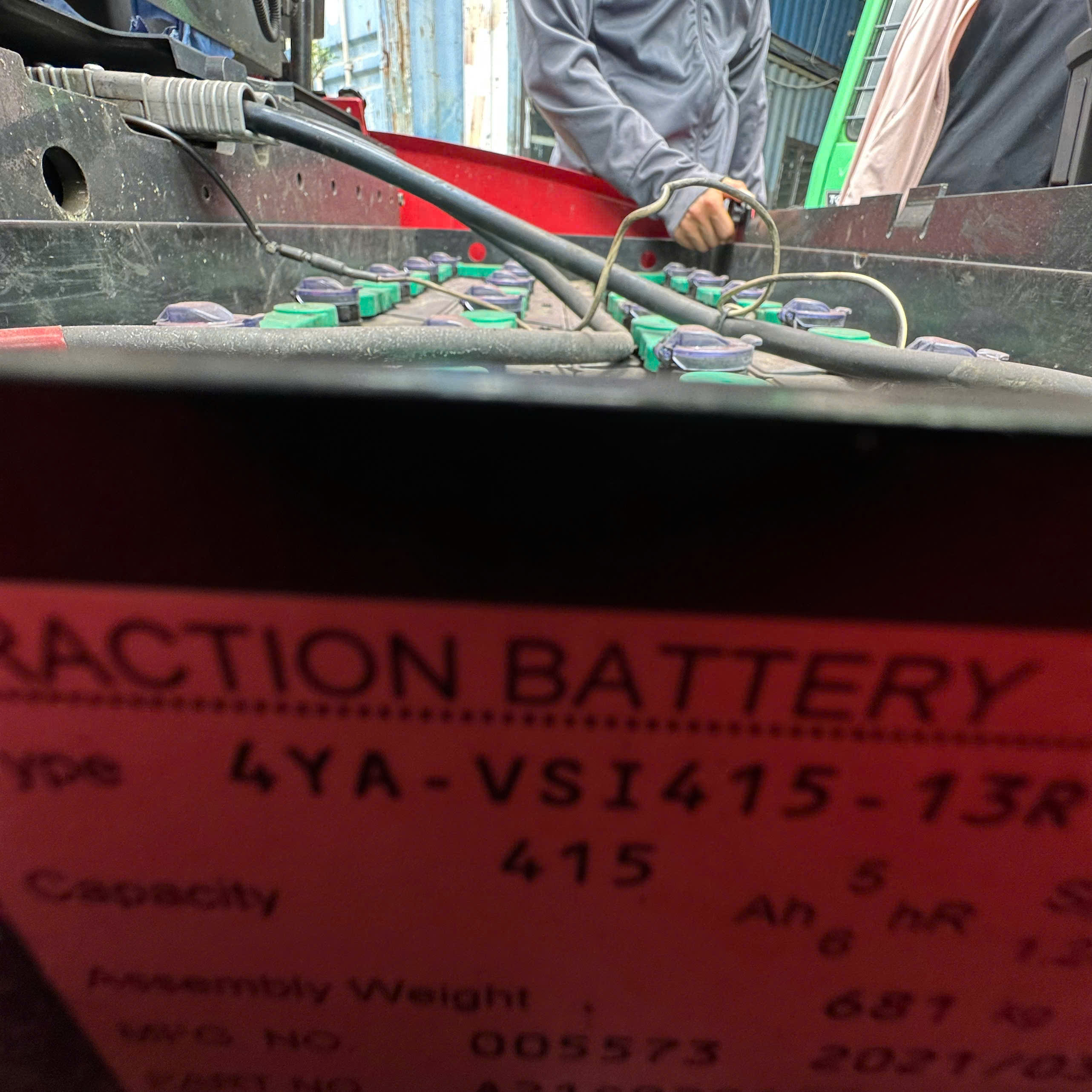 Xe nâng điện Nichiyu 1.8 tấn FB18PN-80CD-300 (04846), sản xuất năm 2021