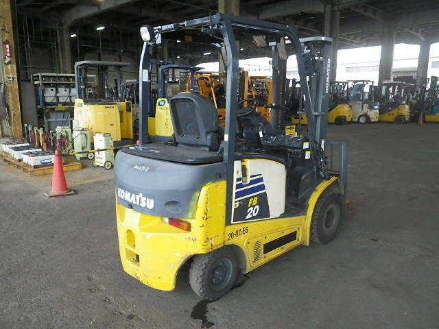Xe nâng điện Komatsu 2.0 tấn FB20-12 Seri 103282, sản xuất năm 2020