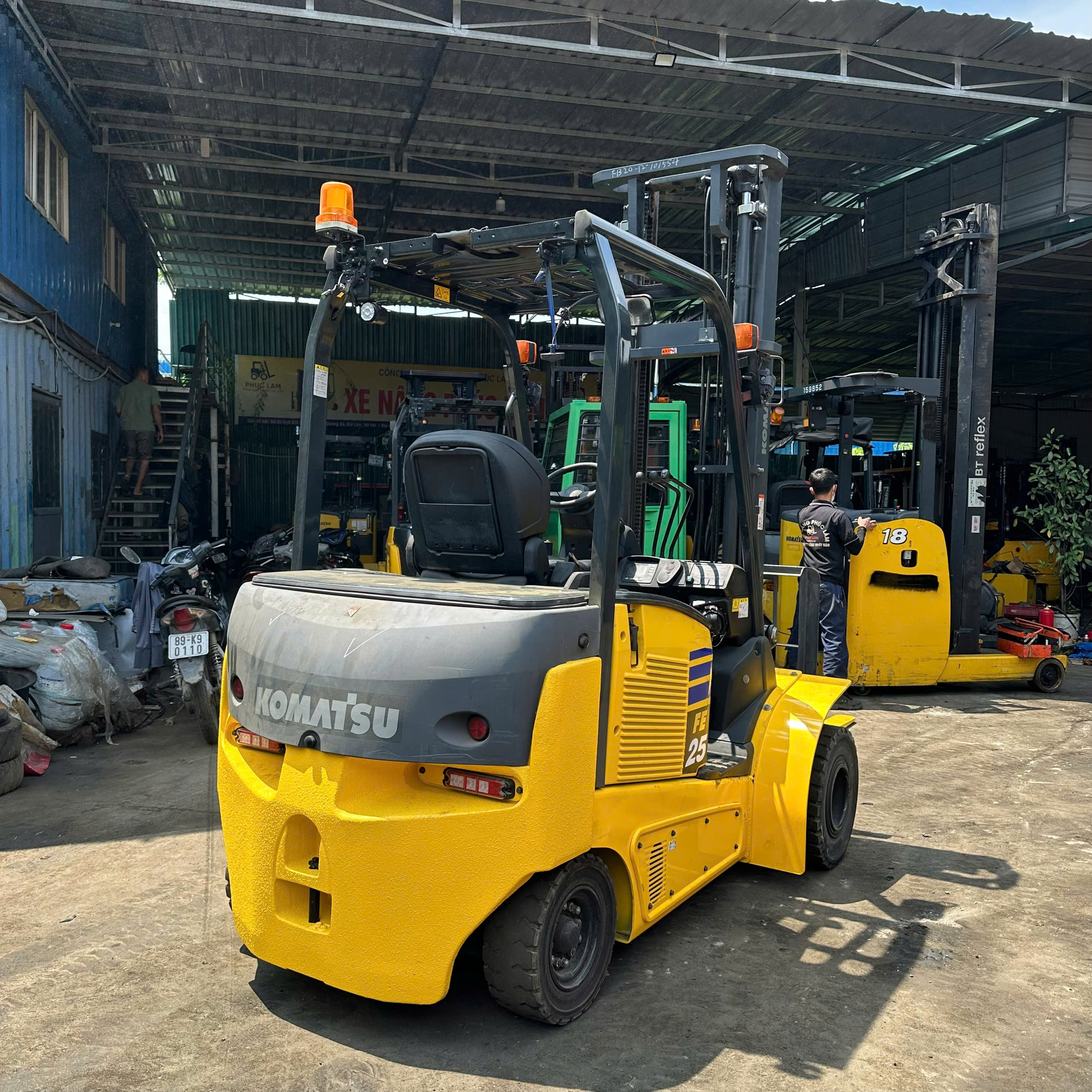 Xe nâng điện Komatsu FE25-1 (306844) sản xuất năm 2019