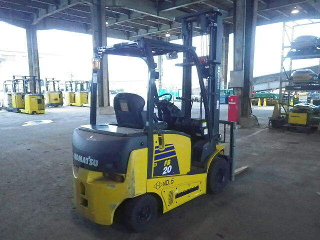 Xe nâng điện Komatsu 2.0 tấn FB20-12 sản xuất năm 2016