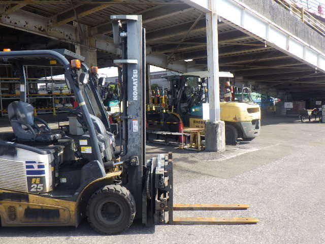 Xe nâng điện Komatsu 2.5 tấn FE25-1 (300304), sản xuất năm 2014