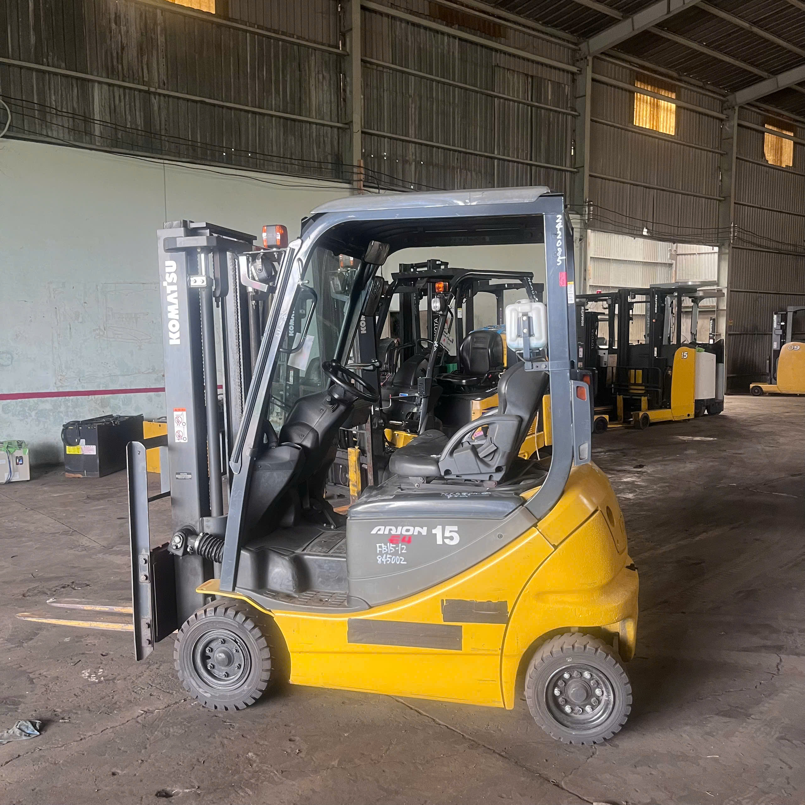 Xe nâng điện Komatsu 1.5 tấn FB15-12 (845002)