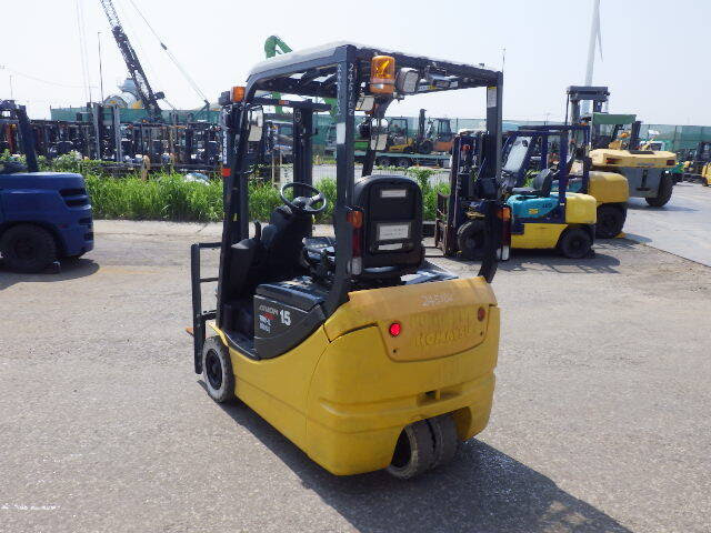 Xe nâng điện Komatsu 1.5 tấn FB15M-12 (832821) sản xuất năm 2021