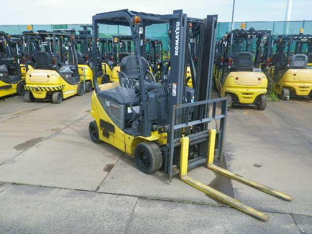 Xe nâng điện Komatsu 1.5 tấn FB15-12 (838019), sản xuất năm 2009