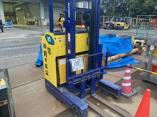 Xe nâng điện Komatsu 1.0 tấn FB10RS (83577) sản xuất năm 2002