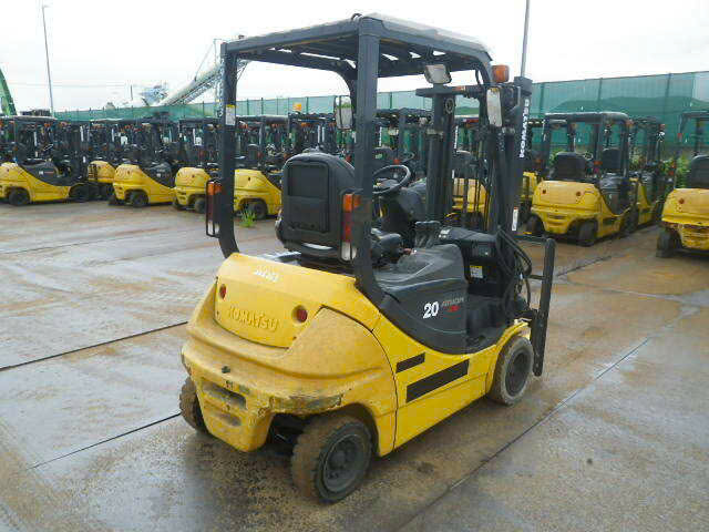 Xe nâng điện Komatsu 2 tấn FB20A-12 (856061), sản xuất năm 2020