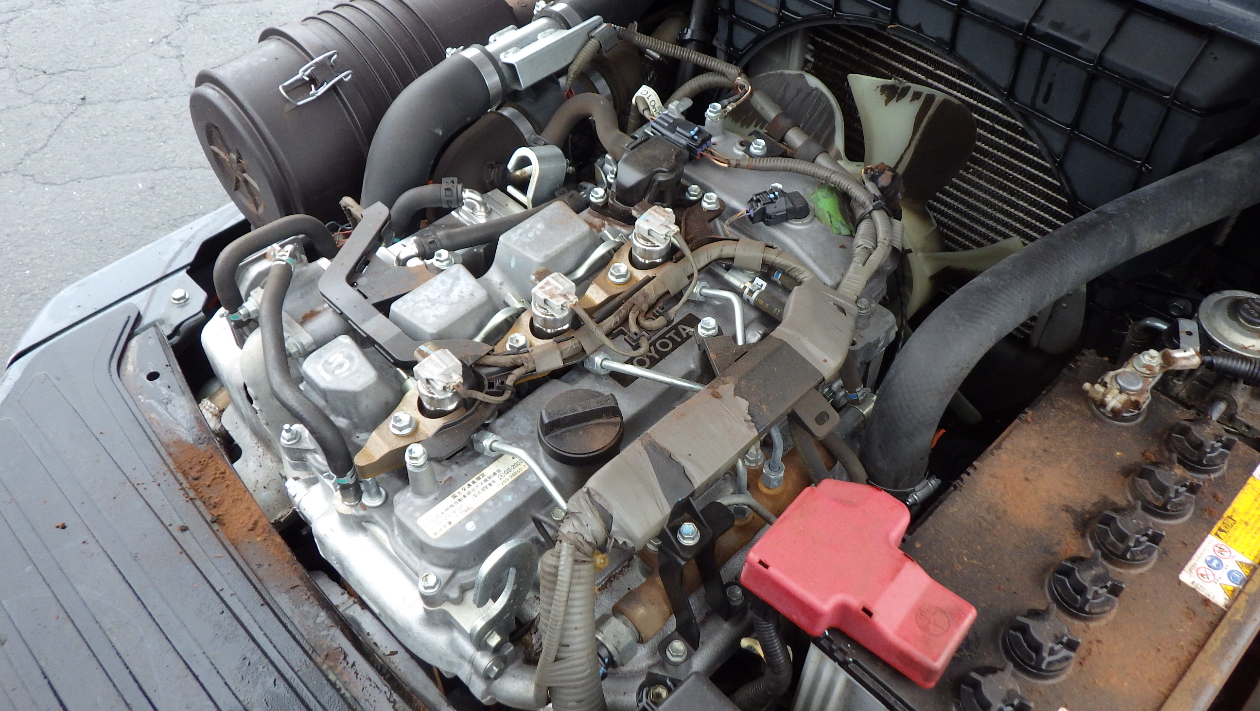 Xe nâng dầu Toyota 3 tấn 02-8FD30 (70670), sản xuất năm 2020