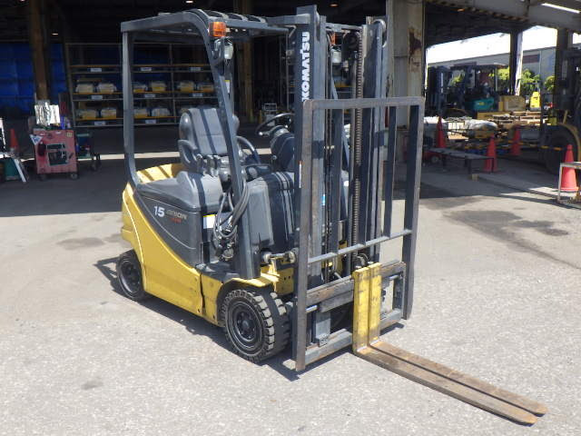 Xe nâng điện Komatsu 1.5 tấn FB15-12 (835980), sản xuất năm 2008