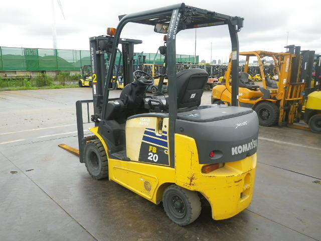 Xe nâng điện Komatsu 2 tấn FB20-12 (102103), sản xuất năm 2016