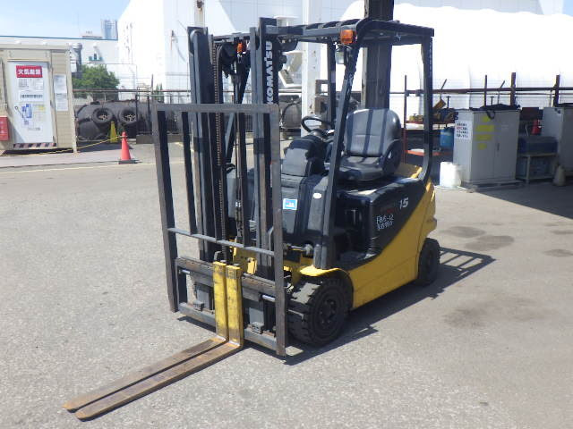 Xe nâng điện Komatsu 1.5 tấn FB15-12 (835980), sản xuất năm 2008