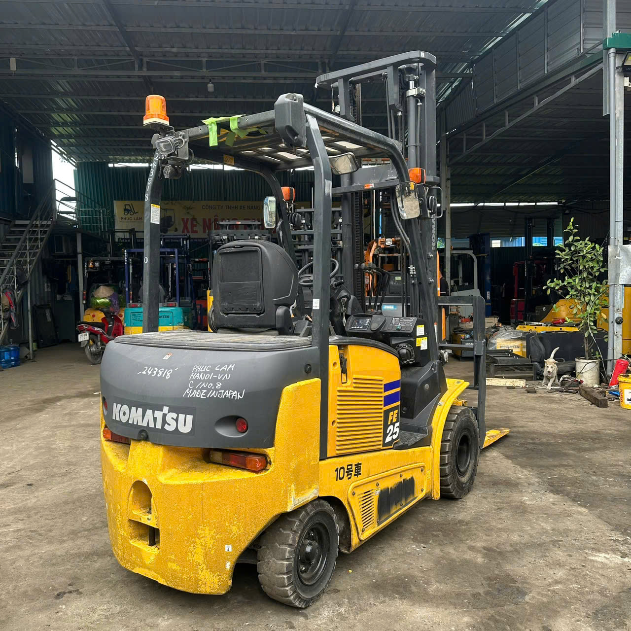 Xe nâng điện Komatsu 2.5 tấn FE25-1#310329, năm 2021
