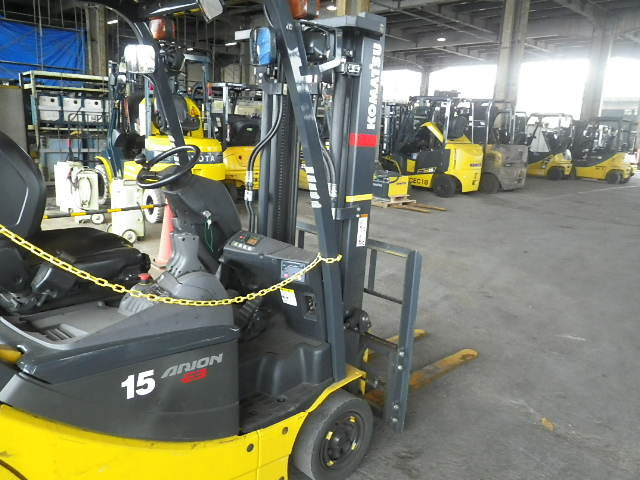 Xe nâng điện Komatsu 1.5 tấn FB15M-12 (832973), sản xuất năm 2022
