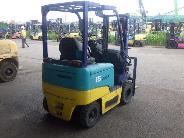 Xe nâng điện Komatsu 1.5 tấn FB15EXL-8 (802701), sản xuất năm 2014