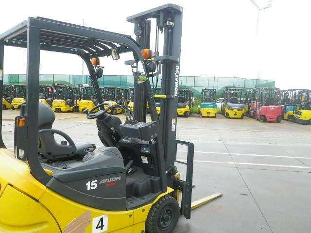 Xe nâng điện Komatsu 1.5 tấn FB15-12 (844748), sản xuất năm 2013