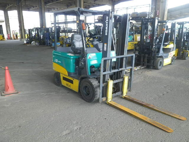 Xe nâng điện Komatsu 2.0 tấn, FB20EX-11 Seri 81639, năm sx 2006