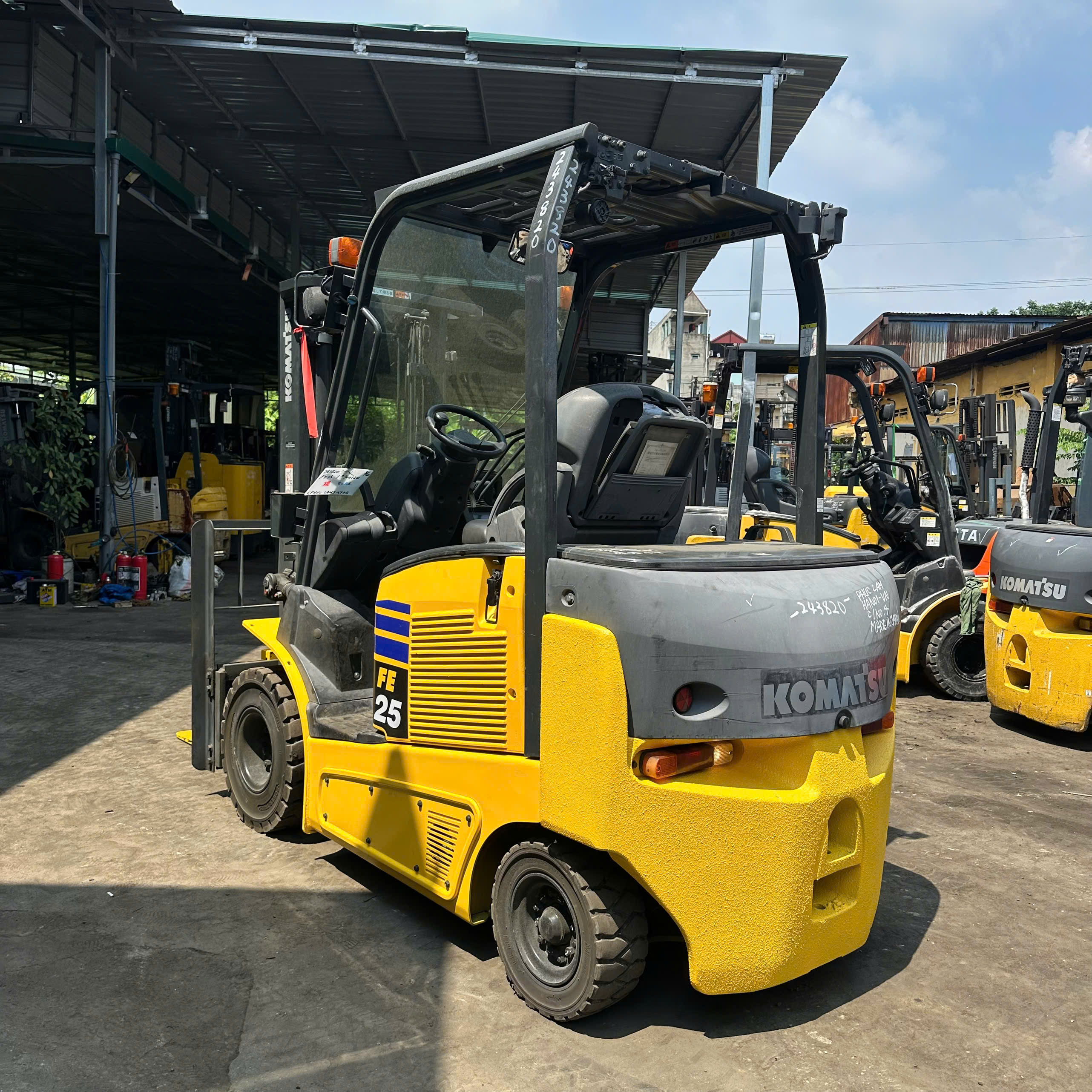 Xe nâng điện Komatsu 2.5 tấn FE25H-1 (310376), sản xuất năm 2021