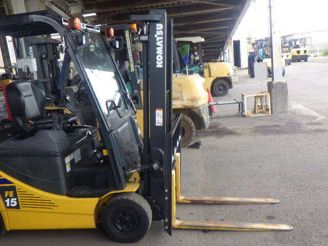 Xe nâng điện Komatsu 1.5 tấn FE15-1 (400466), sản xuất năm 2021