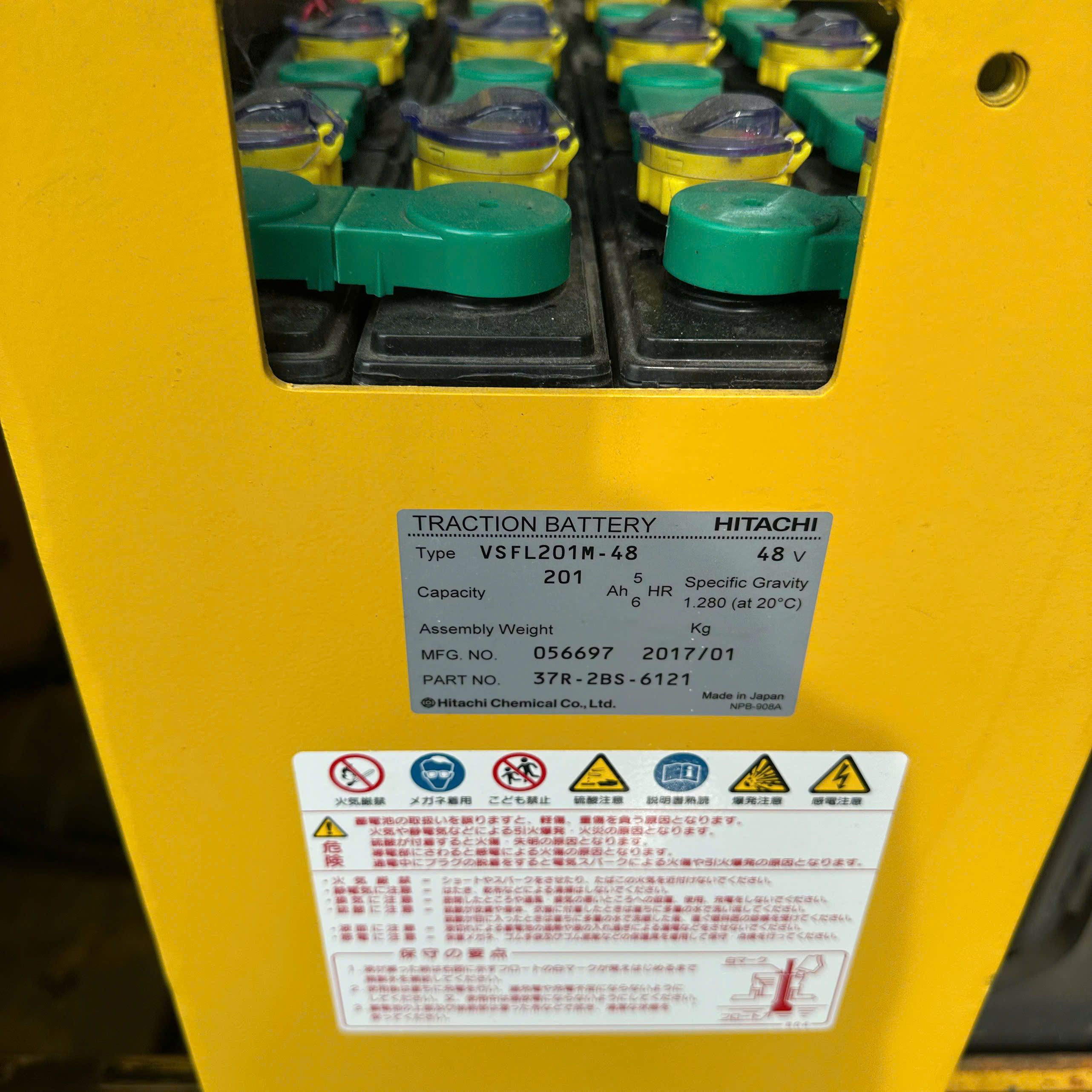 Xe nâng điện Komatsu 1 tấn FB10RS-14 (144053), sản xuất năm 2010