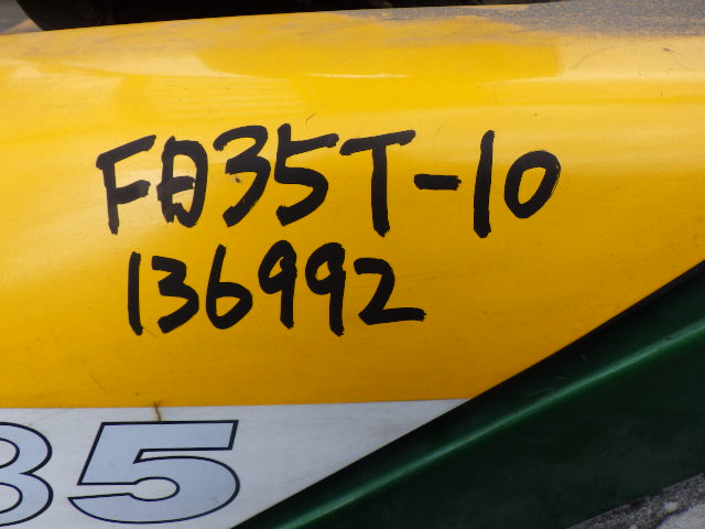 Xe nâng Komatsu 3.5 tấn kẹp giấy FD35T-10#136992