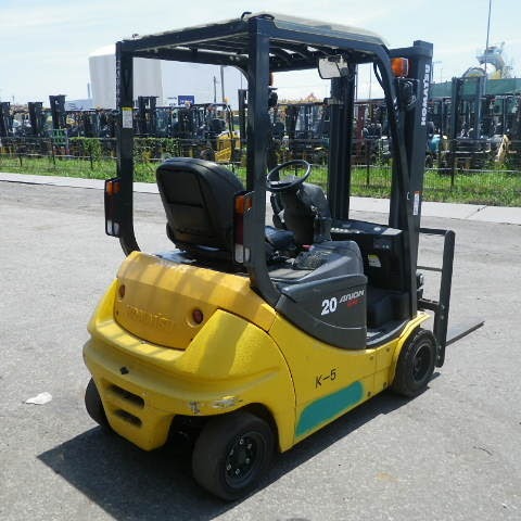 Xe nâng điện Komatsu 2.0 tấn, sx 2017