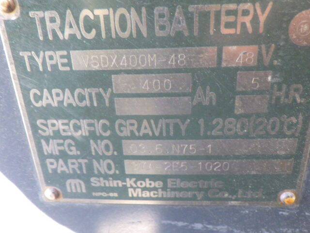 Xe nâng điện Komatsu FB15EX-11#811290