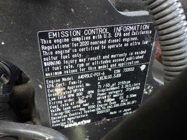 Xe nâng dầu 5.0 tấn Komatsu FH50-2/141903