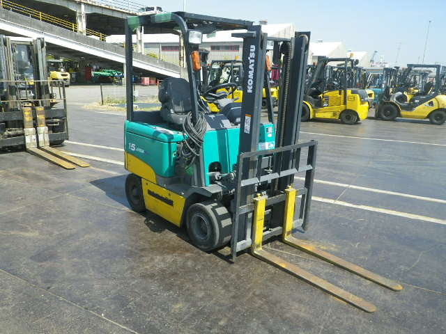Xe nâng điện 1.5 tấn Komatsu FB15EX-11 serial 811554