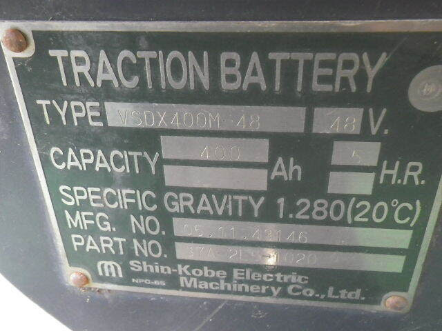 Xe nâng điện 1.5 tấn Komatsu FB15EX-11 serial 811554