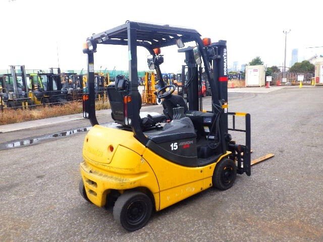 Xe nâng điện 1.5 tấn Komatsu FB15-12 serial 857628