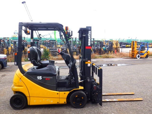 Xe nâng điện 1.5 tấn Komatsu FB15-12 serial 857628