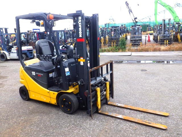 Xe nâng điện 1.5 tấn Komatsu FB15-12 serial 857628