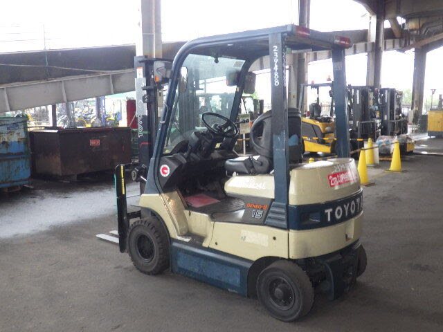 Xe nâng điện 1.5 tấn Toyota 7FB15 serial 7FB18-36246