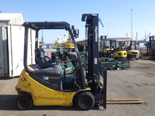 Xe nâng điện 1.8 tấn Komatsu FB18-12 serial 830712