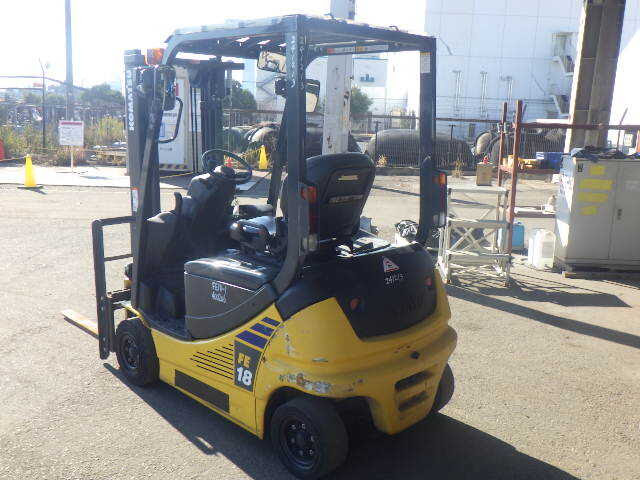 Xe nâng điện 1.8 tấn Komatsu model FE18-1 serial 400206