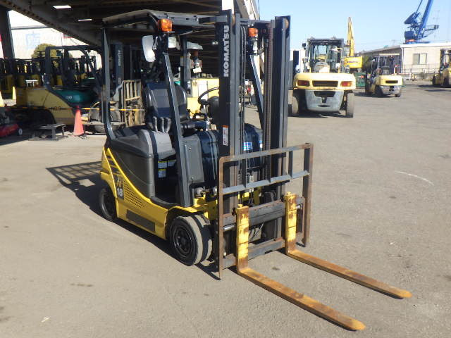 Xe nâng điện 1.8 tấn Komatsu model FE18-1 serial 400206