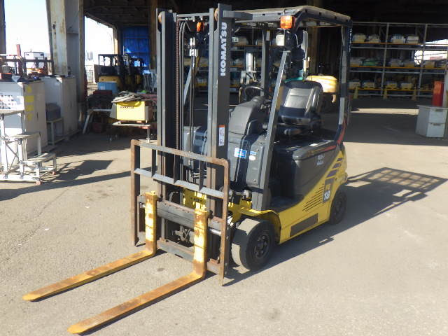 Xe nâng điện 1.8 tấn Komatsu model FE18-1 serial 400206