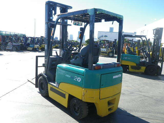 Xe nâng điện 2.0 tấn Komatsu FB20EX-11 serial 820227