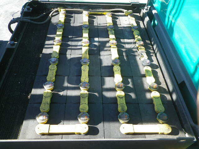 Xe nâng điện 2.0 tấn Komatsu FB20EX-11 serial 820227