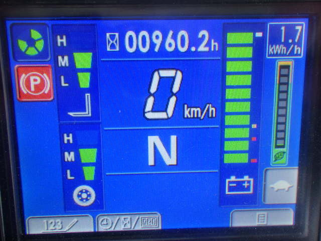 Xe nâng điện 2.5 tấn Komatsu FE25-1 serial 301210