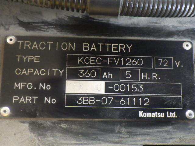 Xe nâng điện 2.5 tấn Komatsu  FE25-1/302820