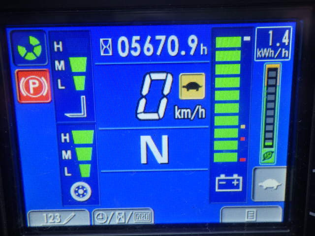 Xe nâng điện 2.5 tấn Komatsu FE25-1 serial 305562