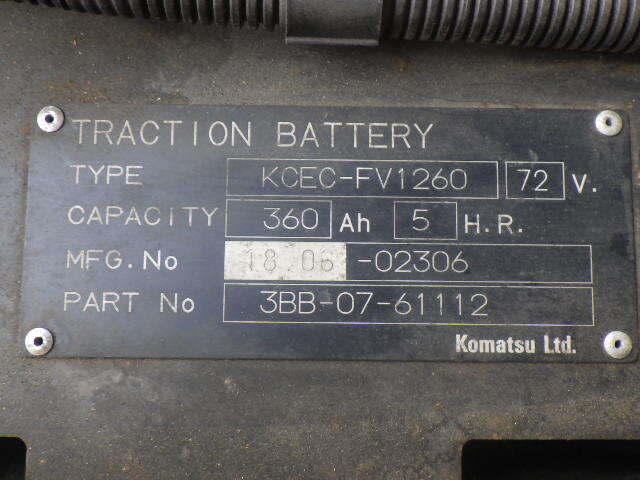 Xe nâng điện 2.5 tấn Komatsu FE25-1/305653