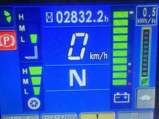 Xe nâng điện 2.5 tấn Komatsu FE25H-1/307500