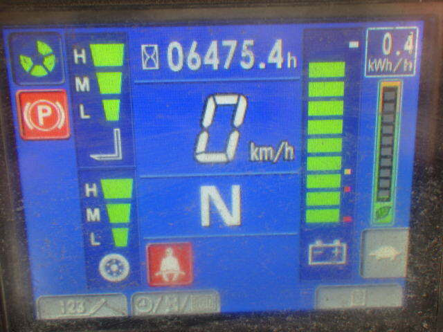 Xe nâng điện 3.0 tấn Komatsu FE30-1 serial 305371